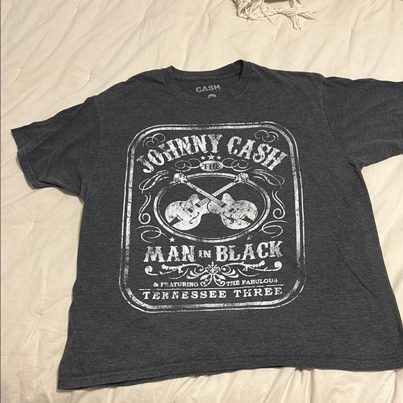 Ash Other - Johnny Cash - Man in Black XL Tee